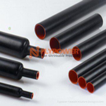 Semi-conducting and Insulation Double Layer Heat Shrinkable Dual Wall Tubing BH-DWT
